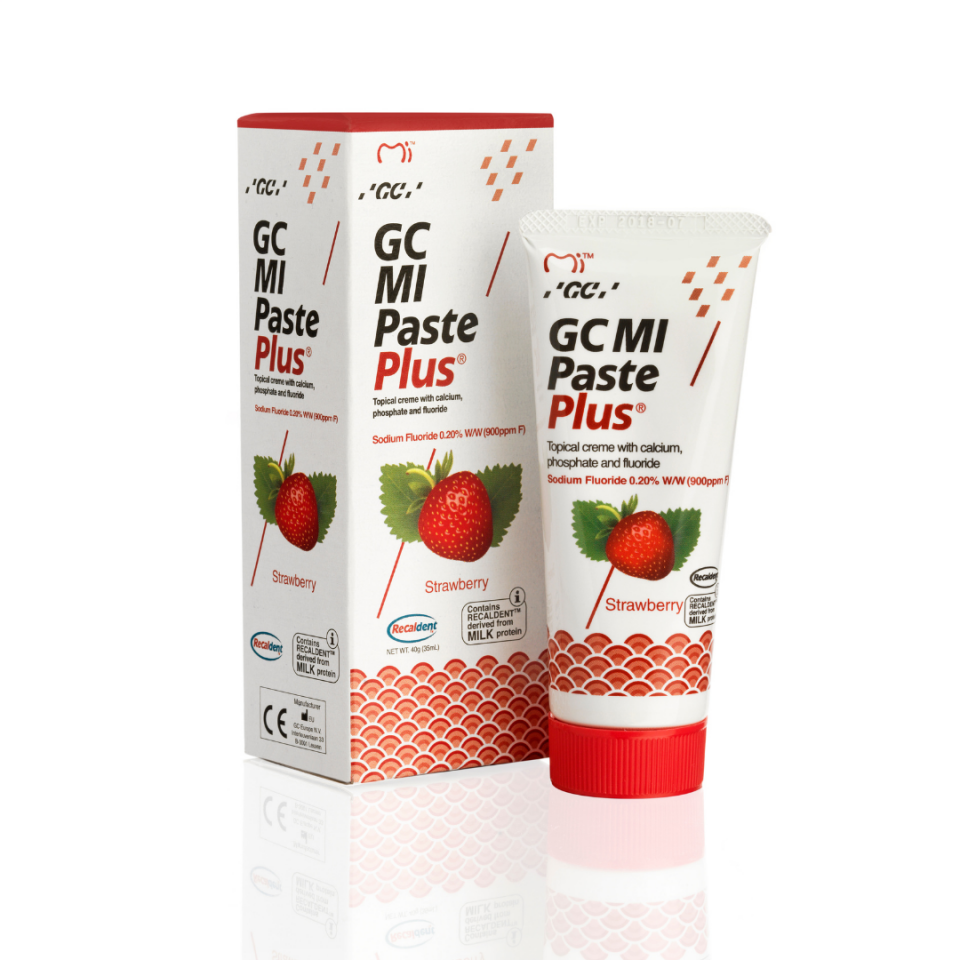 GC Ml Paste Plus - Koruyucu Krem (Kalsiyum ve Fosfat) Çilek