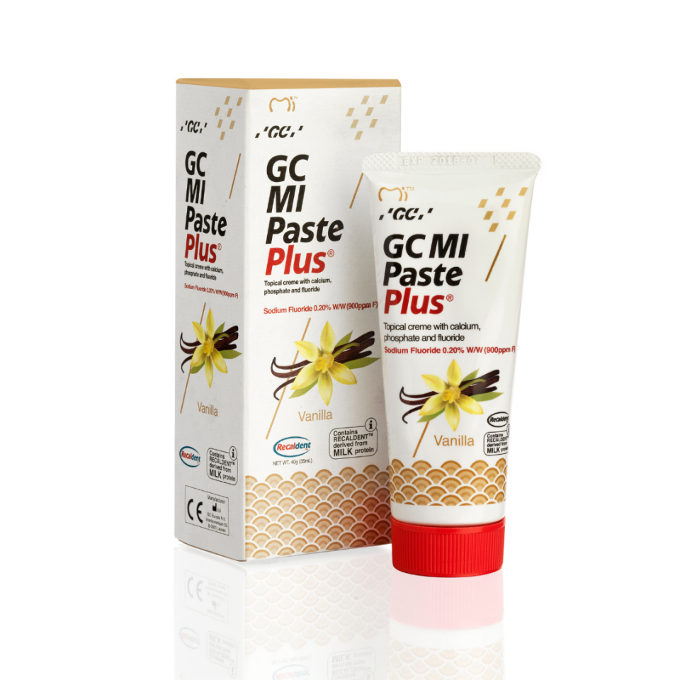 GC Ml Paste Plus - Koruyucu Krem (Kalsiyum ve Fosfat) Vanilya