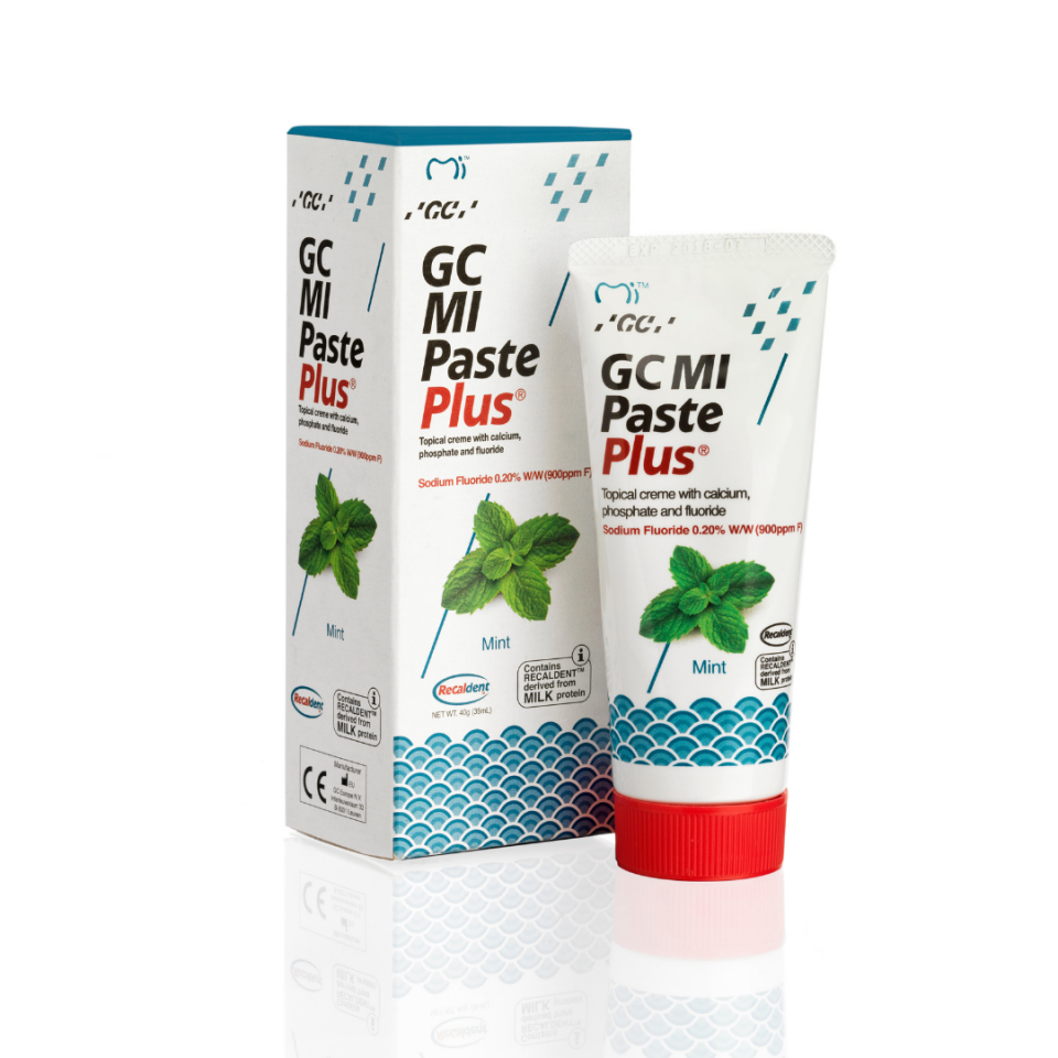GC Ml Paste Plus - Koruyucu Krem (Kalsiyum ve Fosfat) Nane