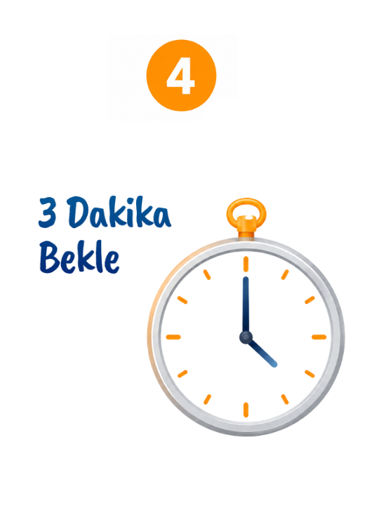 Dişlerin üzerinde en az 3 dk bekletin, tükürmeyin ve yutmayın. Ağızda ne kadar uzun süre kalırsa o kadar iyidir.
